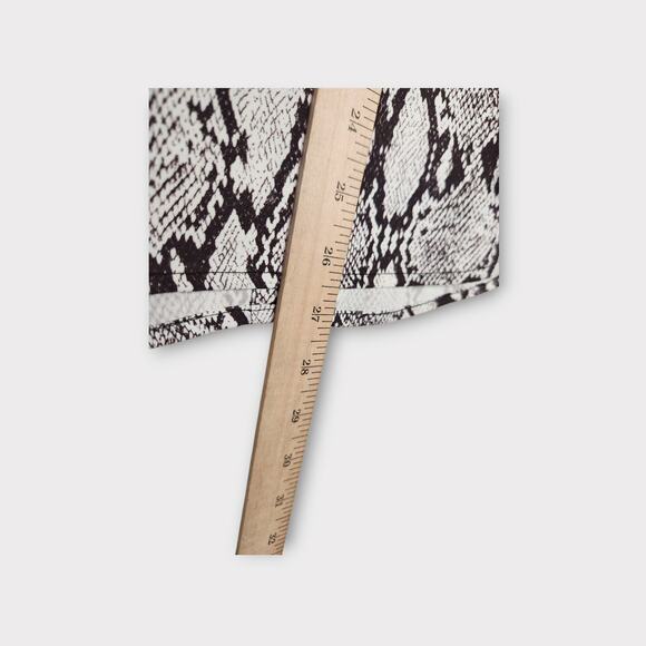 A.L.C Womens Anise Snakeskin Print Halter Neck Sleeveless Blouse 10 Statement - Picture 8 of 11